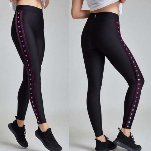 ultracor Pants - Ultracor Star Side Stripe Leggings- XS